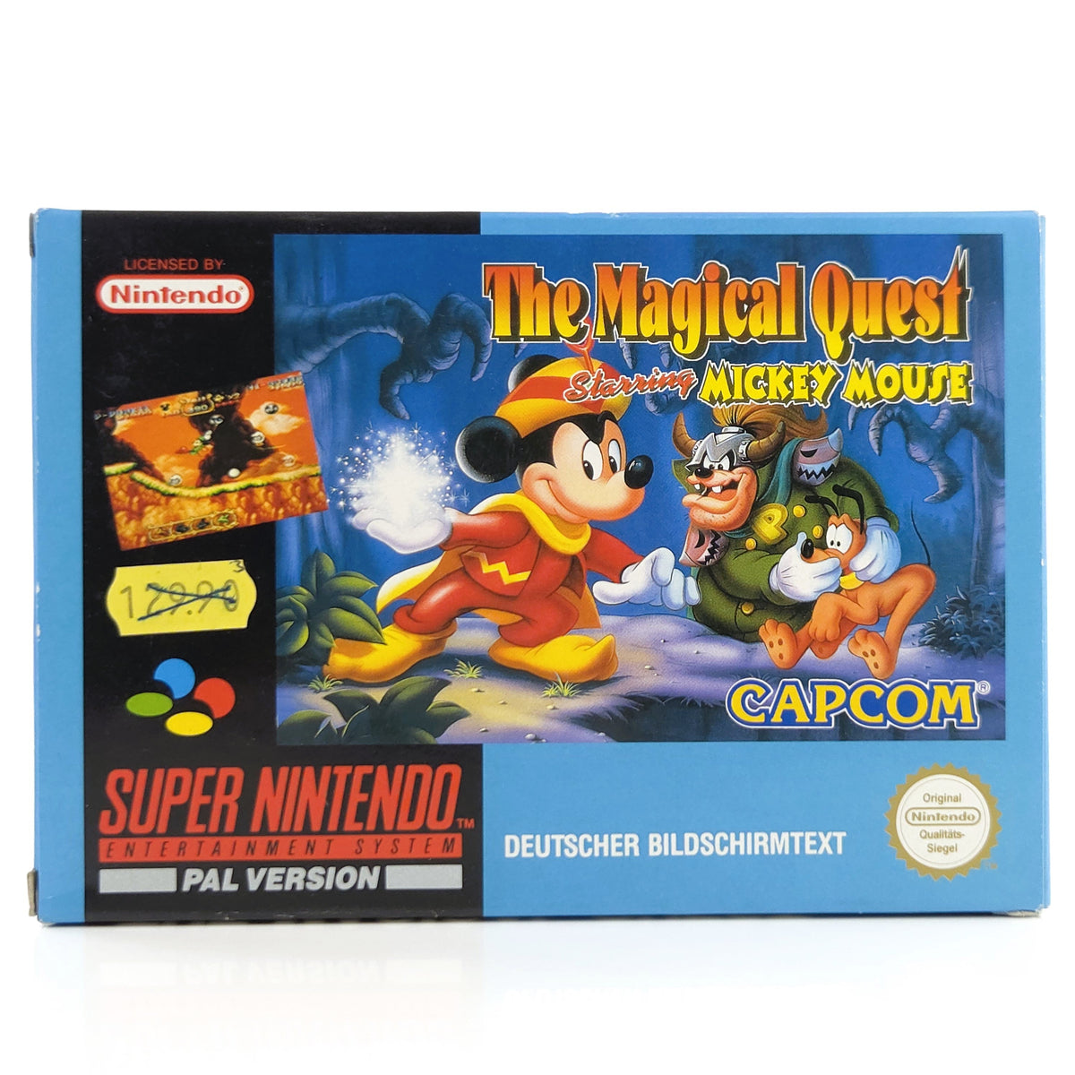 Super Nintendo Spiel Mickey Mouse nahezu neuwertig OVP