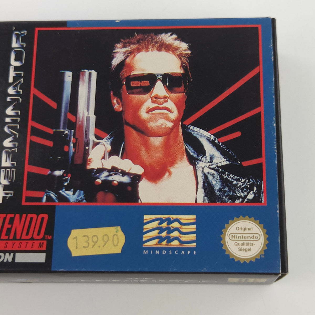 Super Nintendo Spiel The Terminator CIB nahezu neuwertig