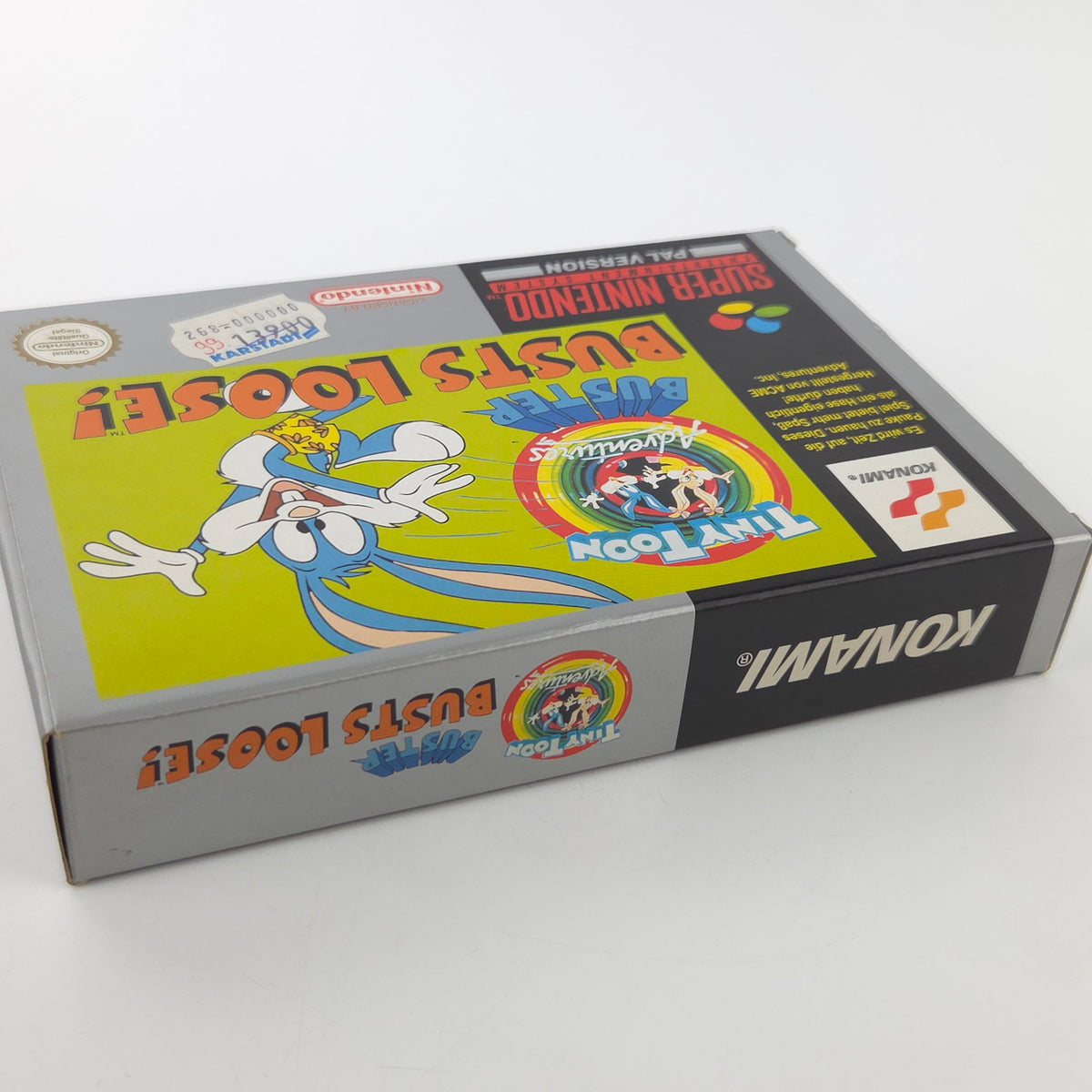 Super Nintendo Spiel Tiny Toon Adventures OVP PAL