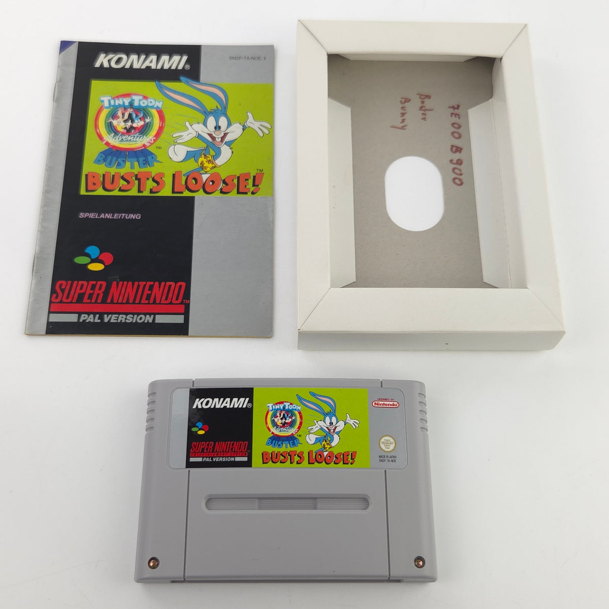 Super Nintendo Spiel Tiny Toon Adventures OVP PAL