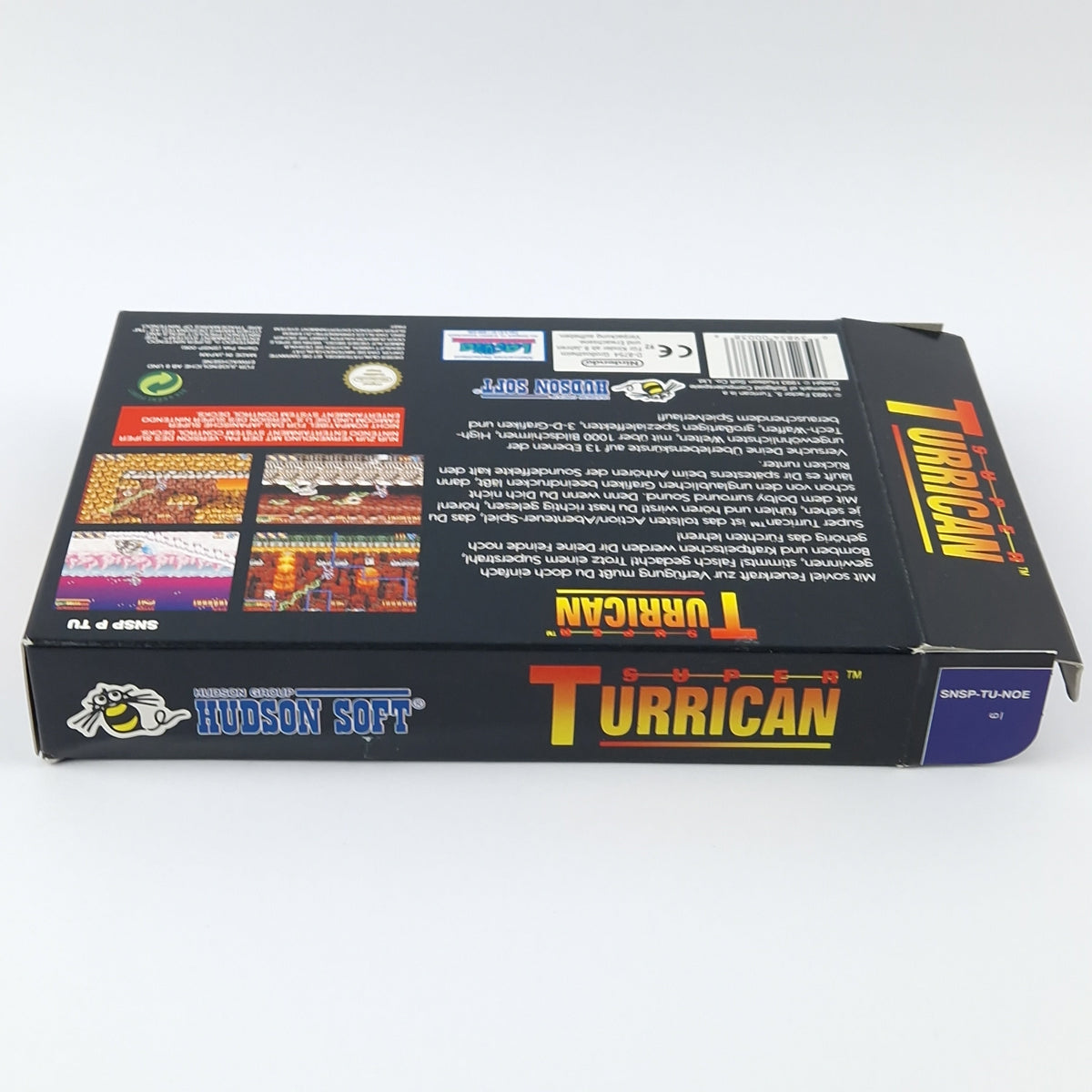 Super Nintendo Spiel – Super Turrican OVP PAL CIB