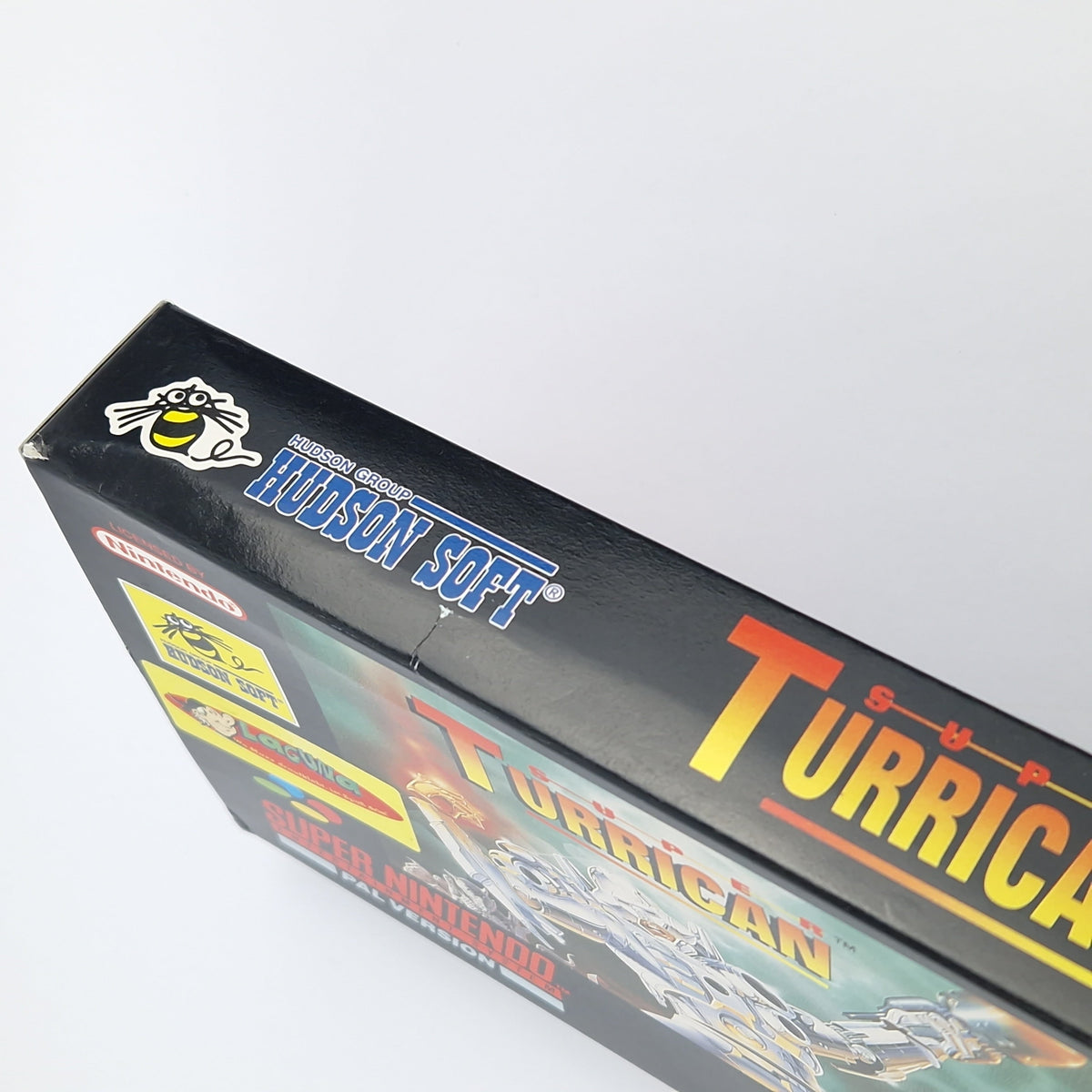 Super Nintendo Spiel – Super Turrican OVP PAL CIB