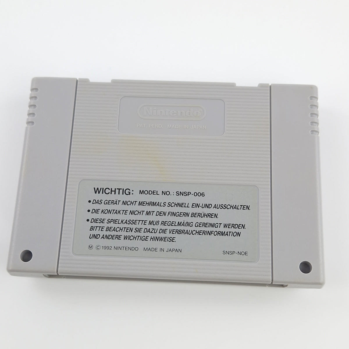 Super Nintendo Spiel – Turtles IV Turtles in Time OVP PAL