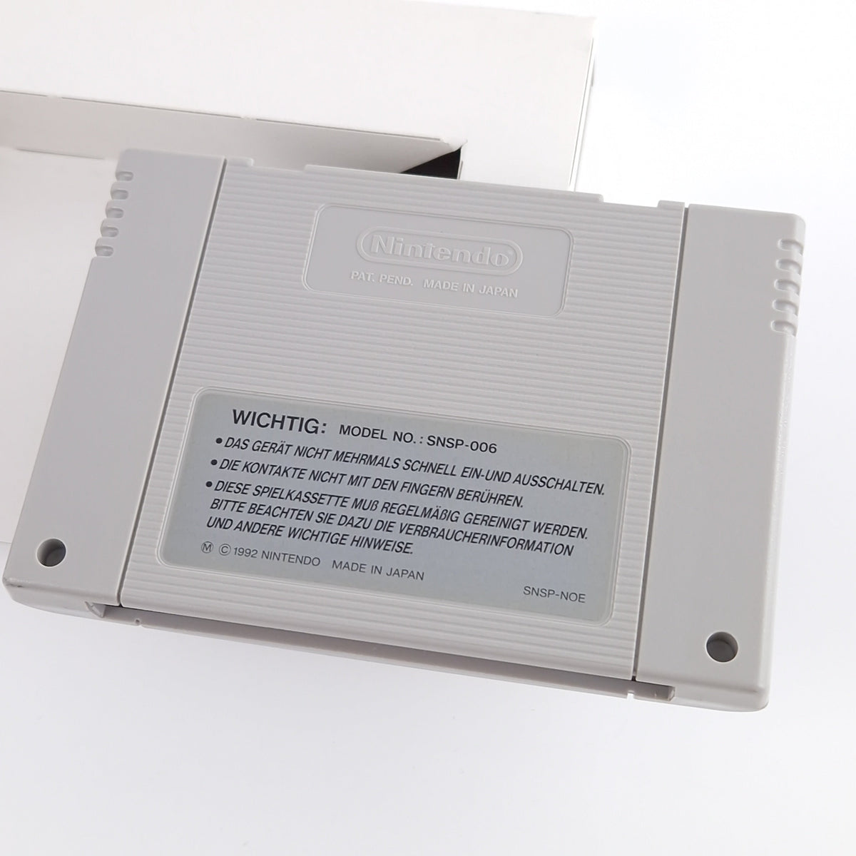 Super Nintendo Spiel – Wario Woods SNES Modul OVP PAL
