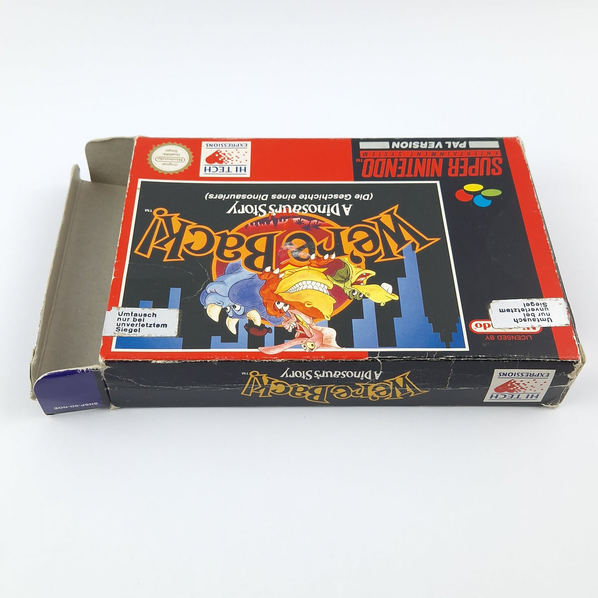 Super Nintendo Spiel – We re Back A Dinosaurs Story OVP Modul