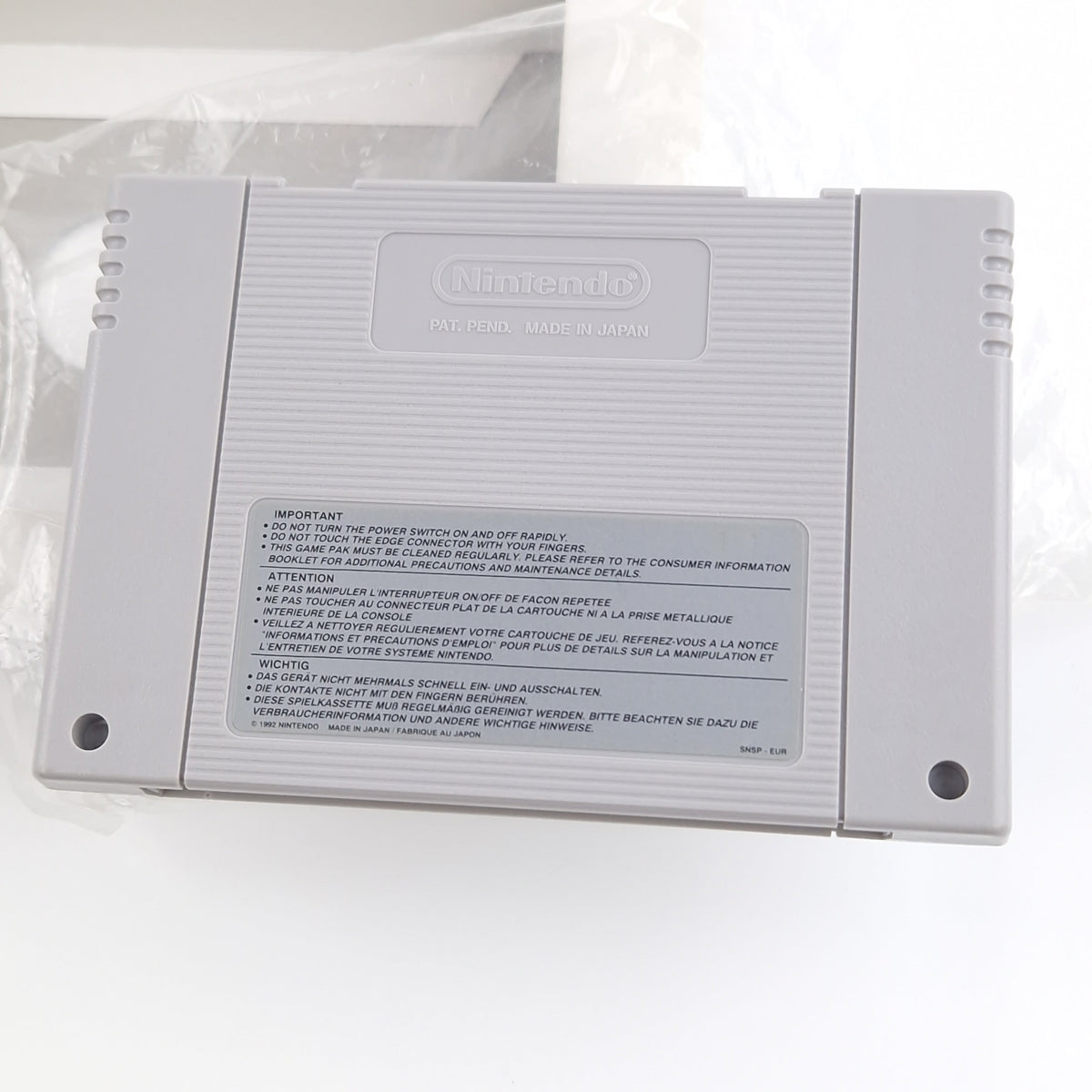Super Nintendo Spiel – X-Men Mutant Apocalypse (OVP CIB)