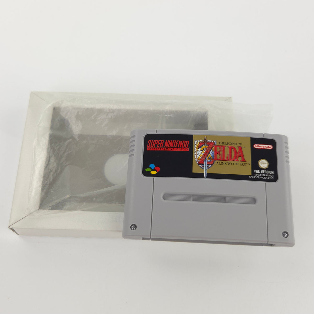 Super Nintendo Spiel Zelda Link Past mit Berater OVP PAL