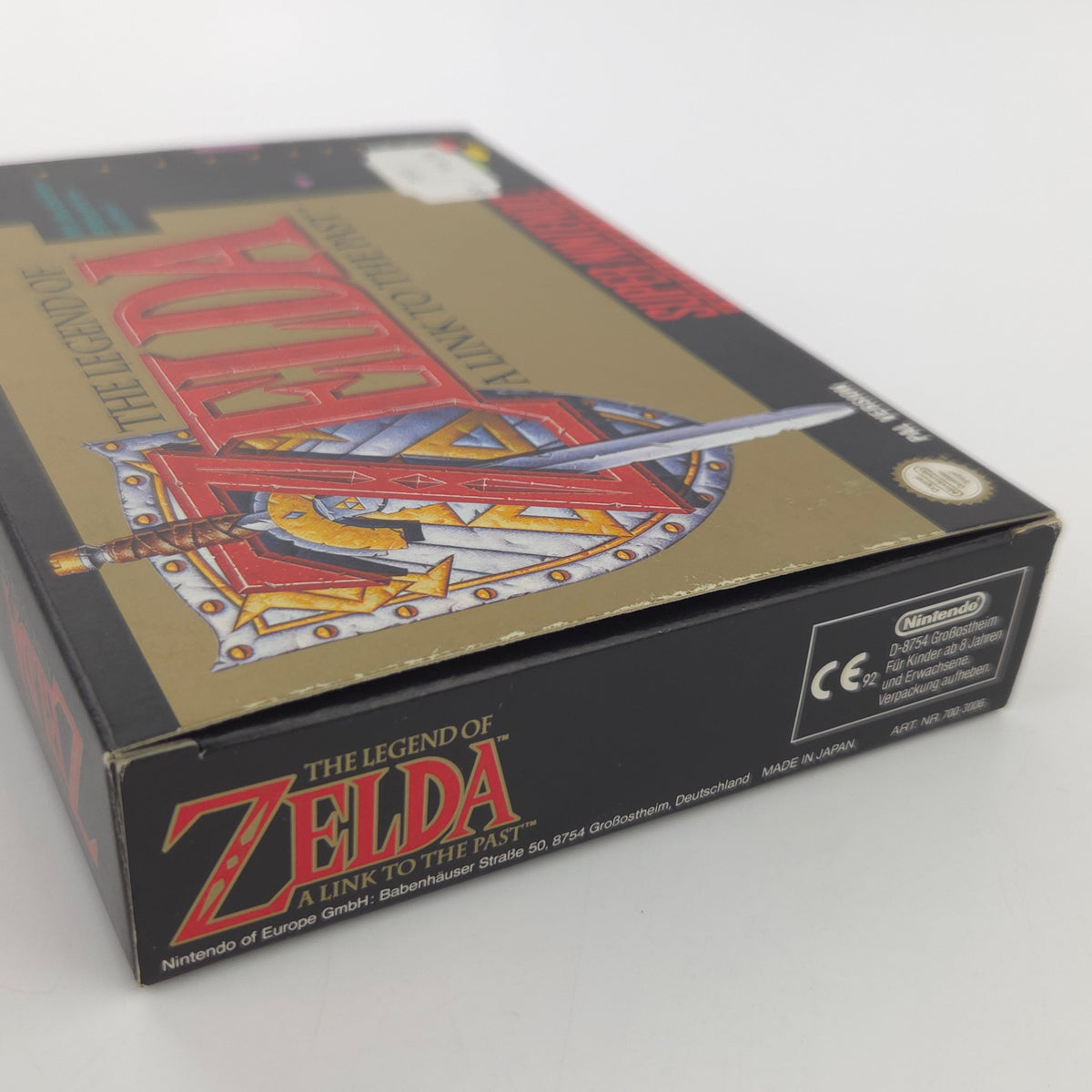 Super Nintendo Spiel Zelda Link Past mit Berater OVP PAL