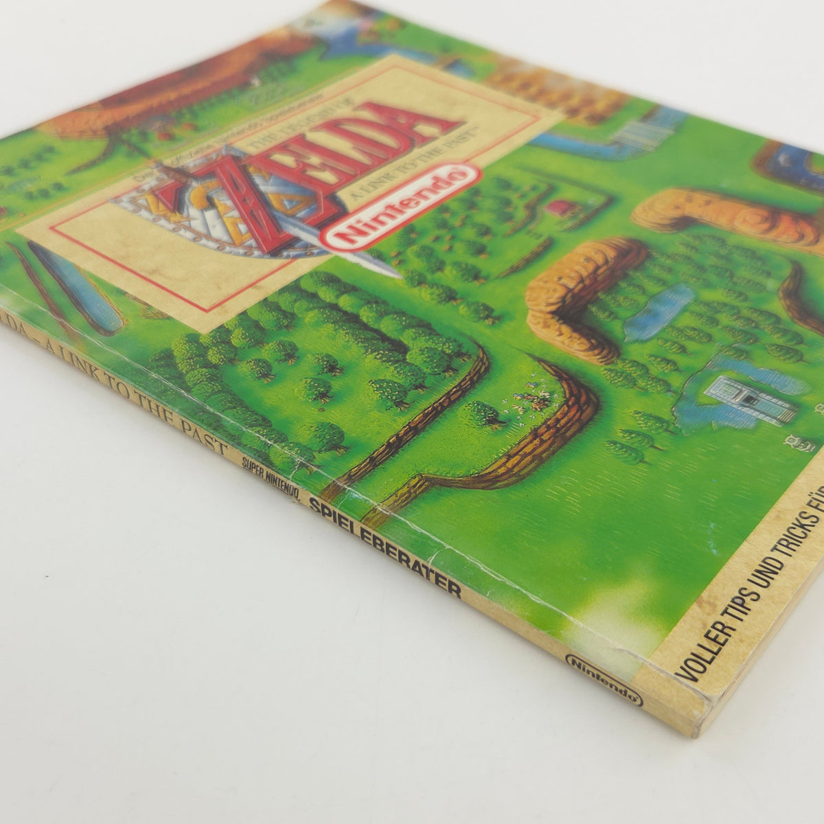 Super Nintendo Spiel Zelda Link Past mit Berater OVP PAL
