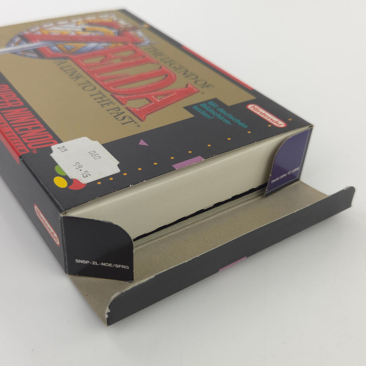 Super Nintendo Spiel Zelda Link Past mit Berater OVP PAL
