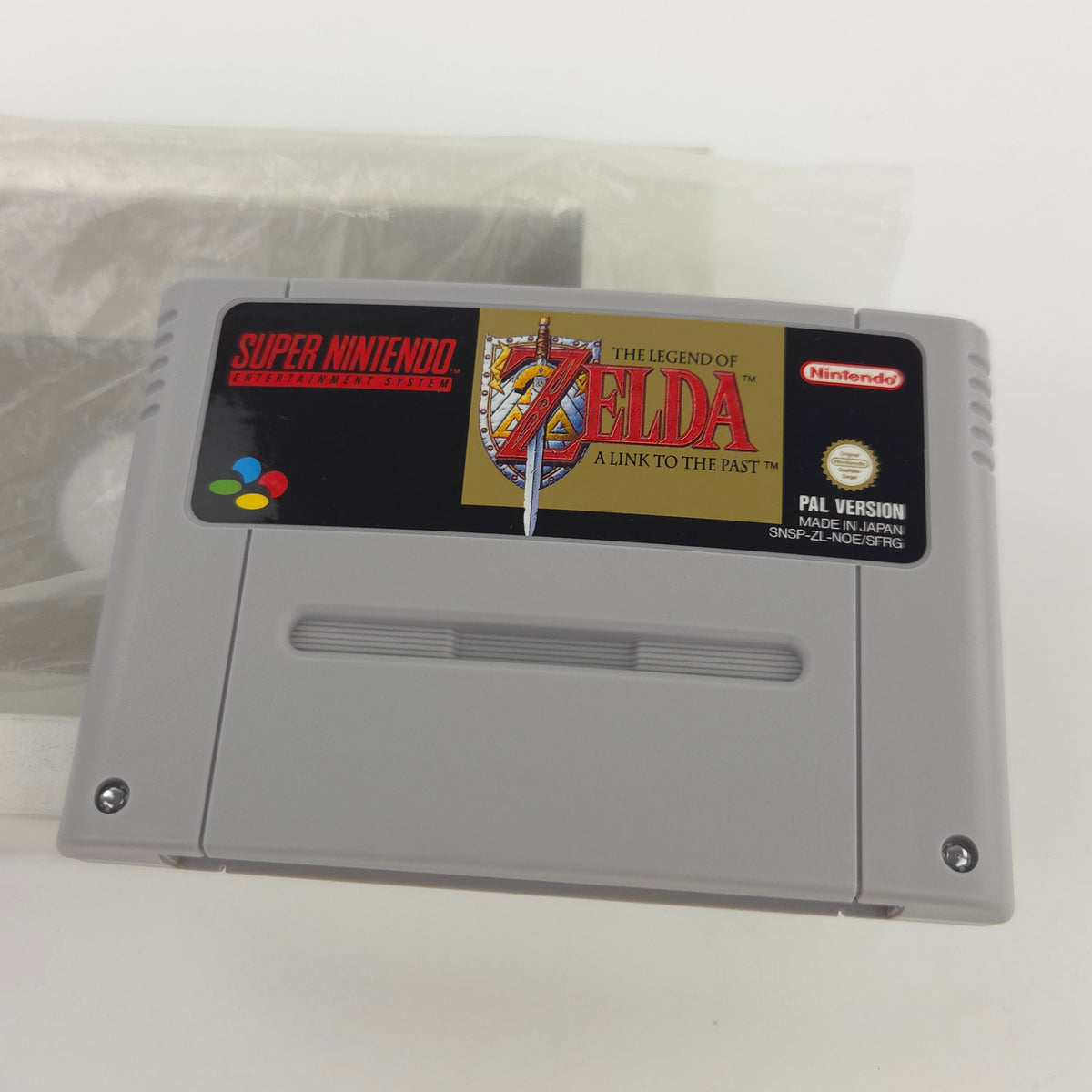Super Nintendo Spiel Zelda Link Past mit Berater OVP PAL