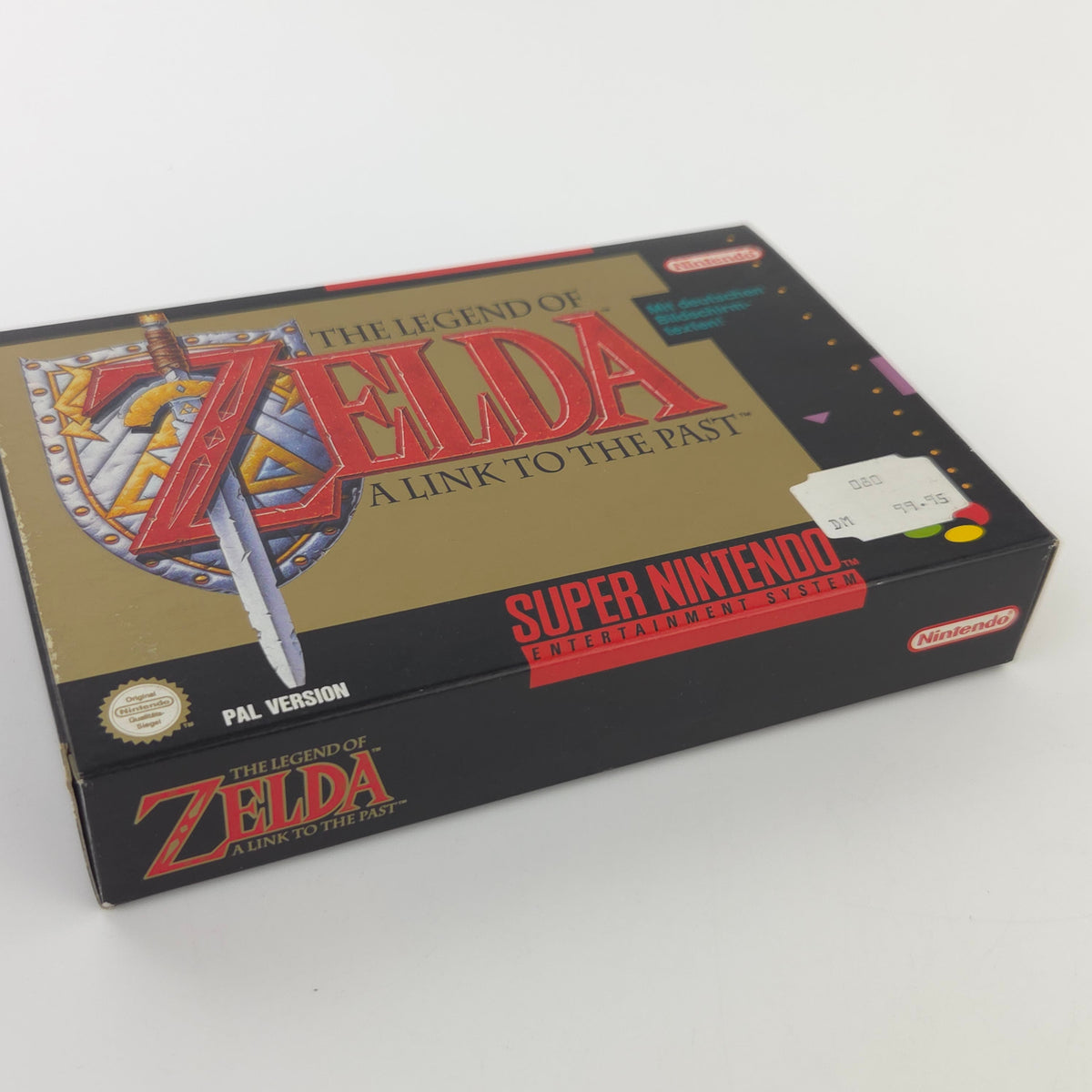 Super Nintendo Spiel Zelda Link Past mit Berater OVP PAL