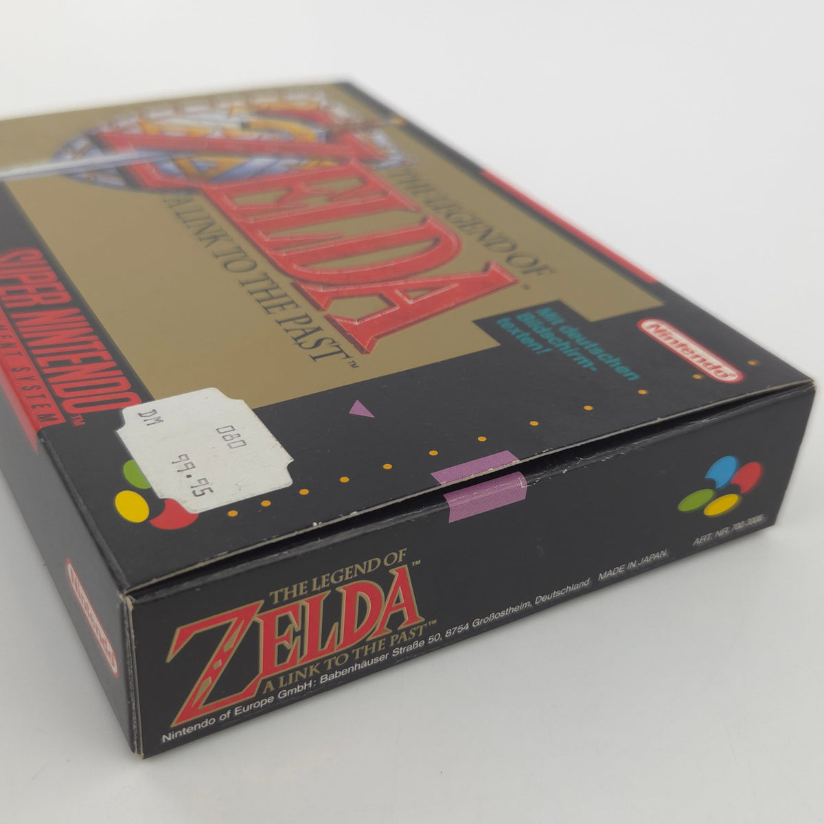Super Nintendo Spiel Zelda Link Past mit Berater OVP PAL