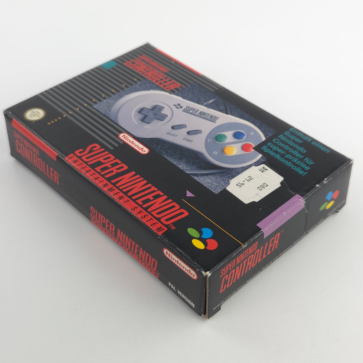 Super Nintendo SNES Controller Original Gamepad OVP PAL