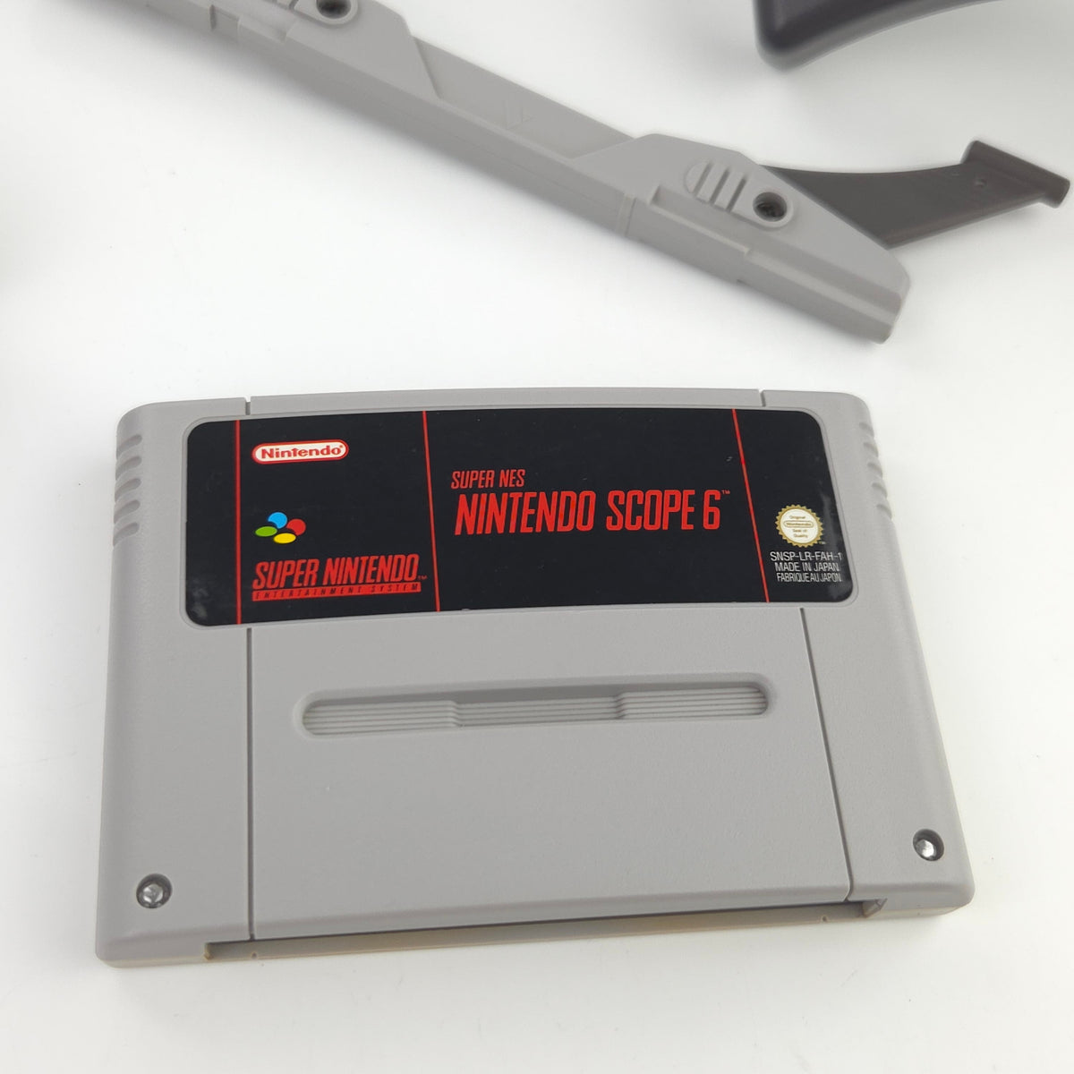 Super Nintendo Zubehör SNES Scope Set mit Spiel PAL