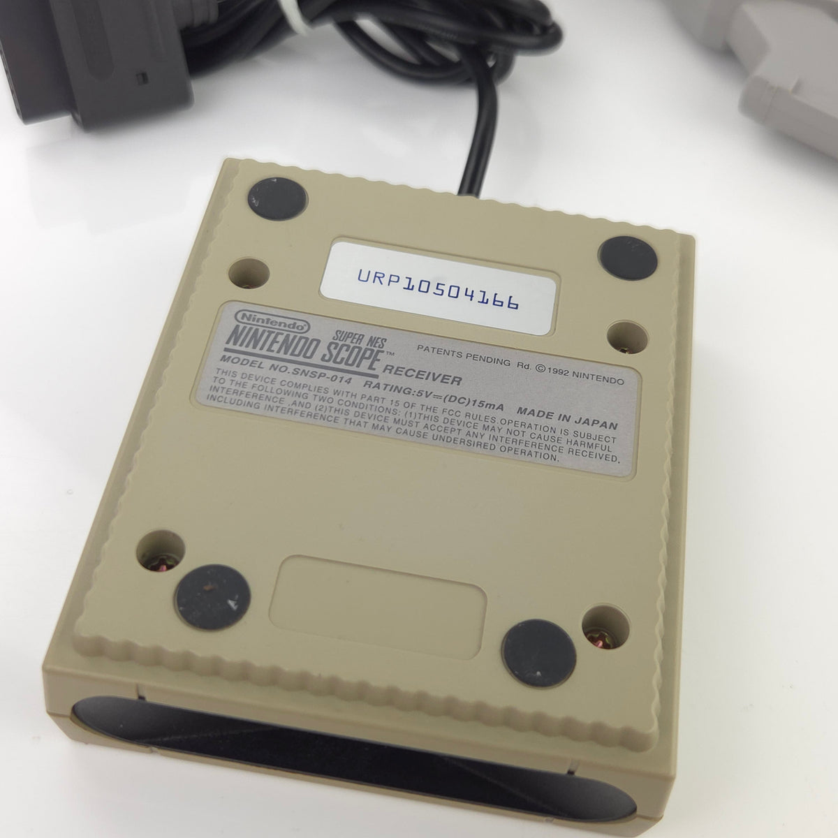 Super Nintendo Zubehör SNES Scope Set mit Spiel PAL