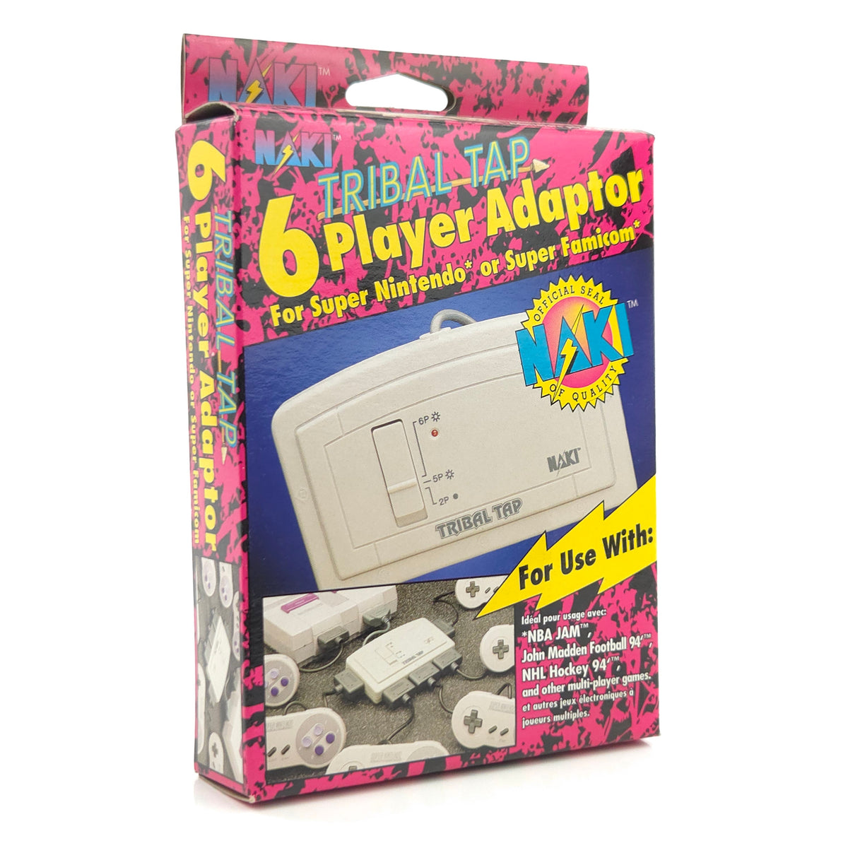 Super Nintendo Zubehör – Tribal Tap 6 Player Adaptor OVP