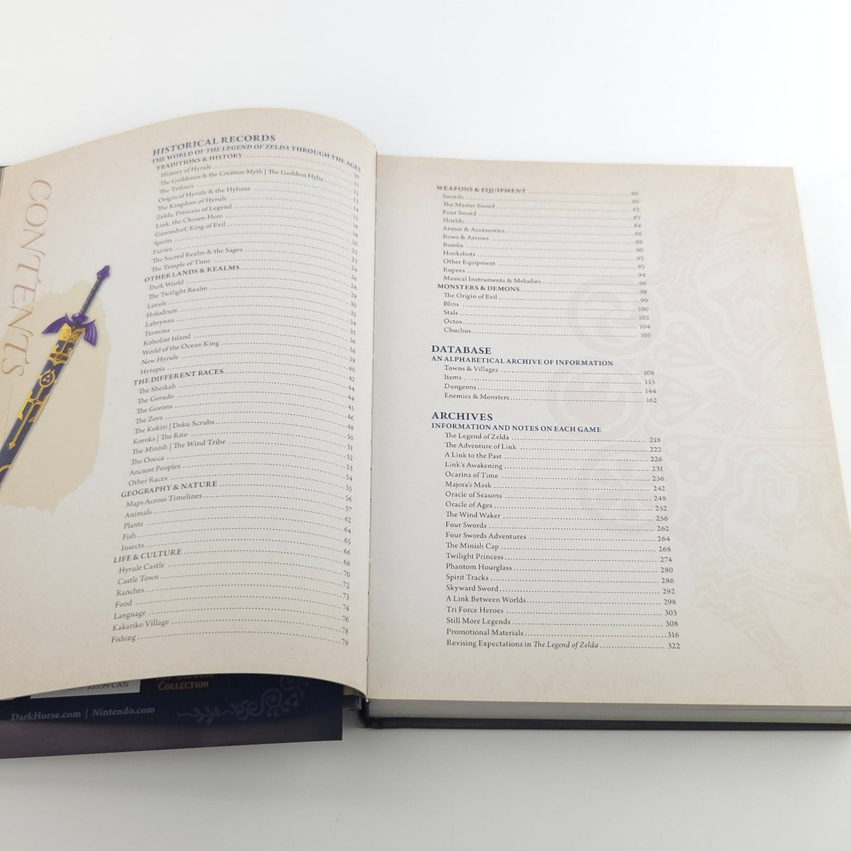 The Legend of Zelda Encyclopedia Goddess Collection Buch