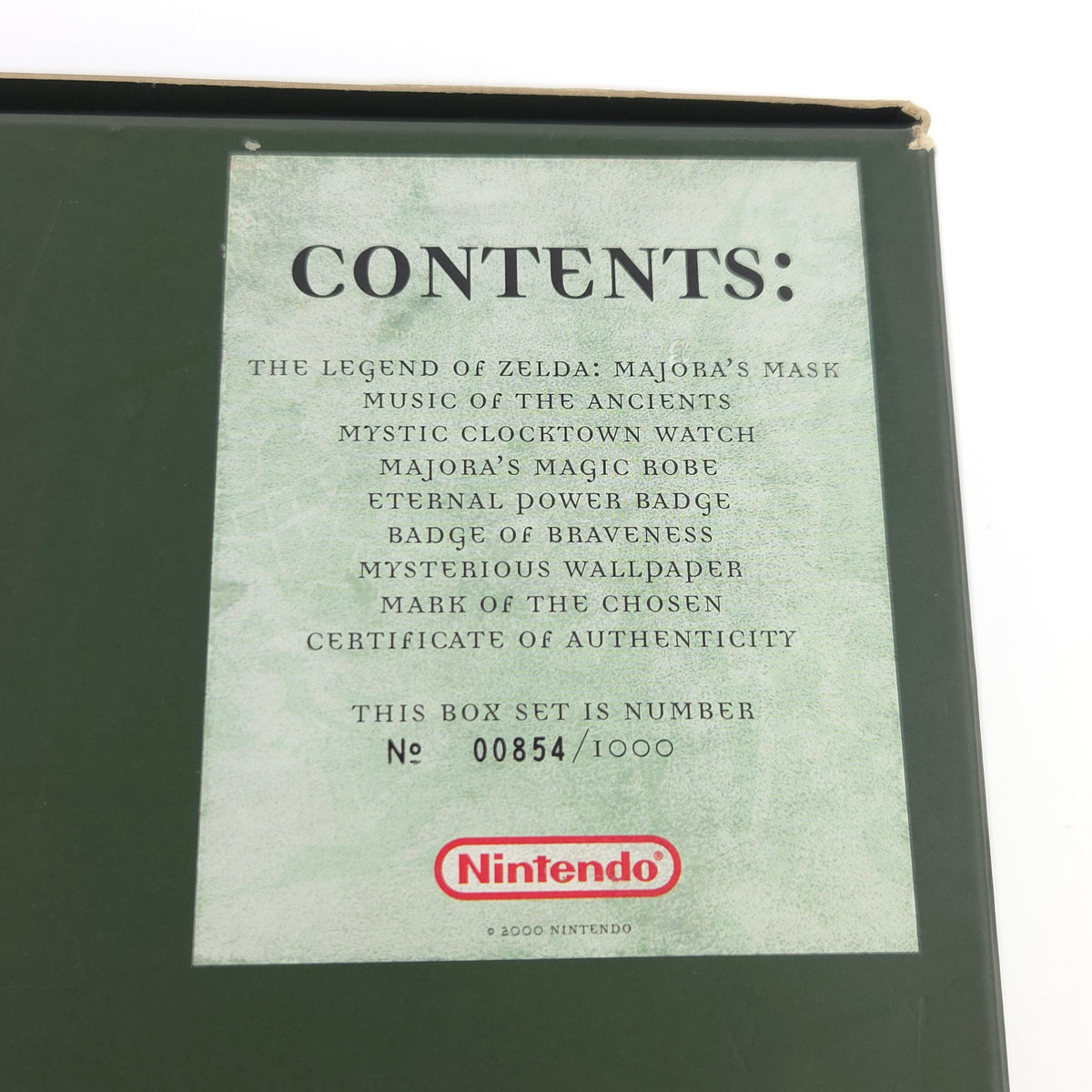 Nintendo 64 Spiel – The Legend of Zelda Majoras Mask Set