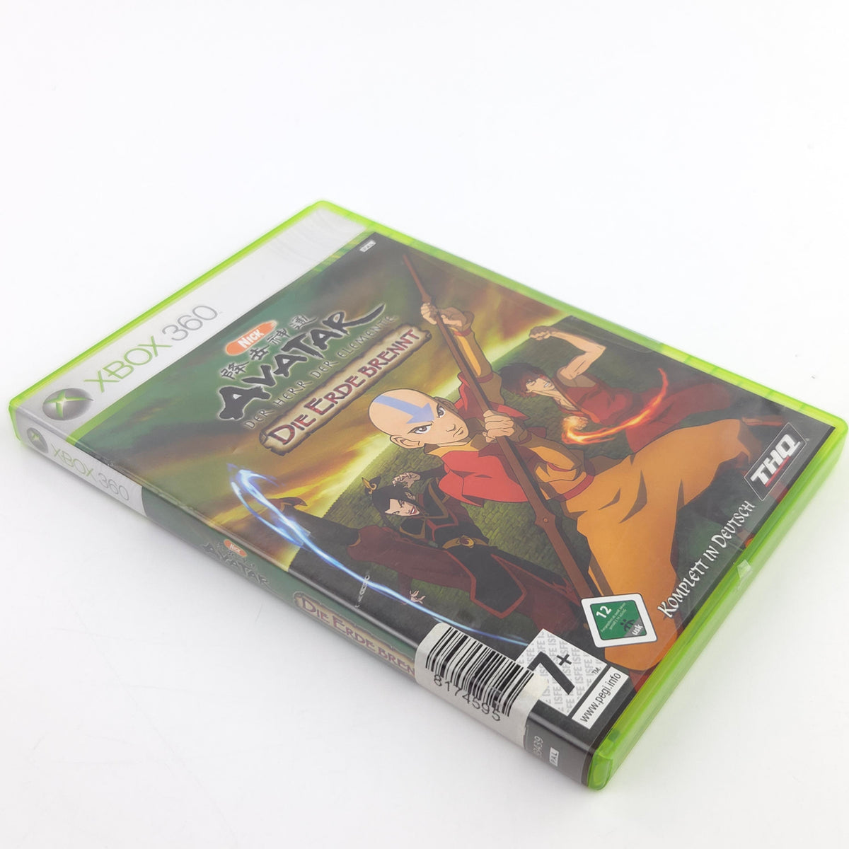 Xbox 360 Spiel – Avatar Der Herr Der Elemente OVP