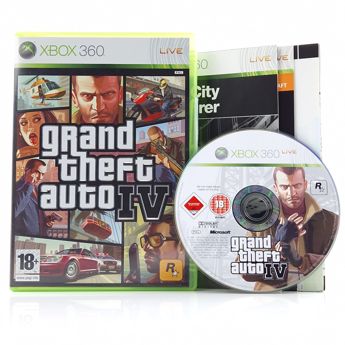 Xbox 360 Spiel – Burnout Paradise (OVP CD Anleitung)