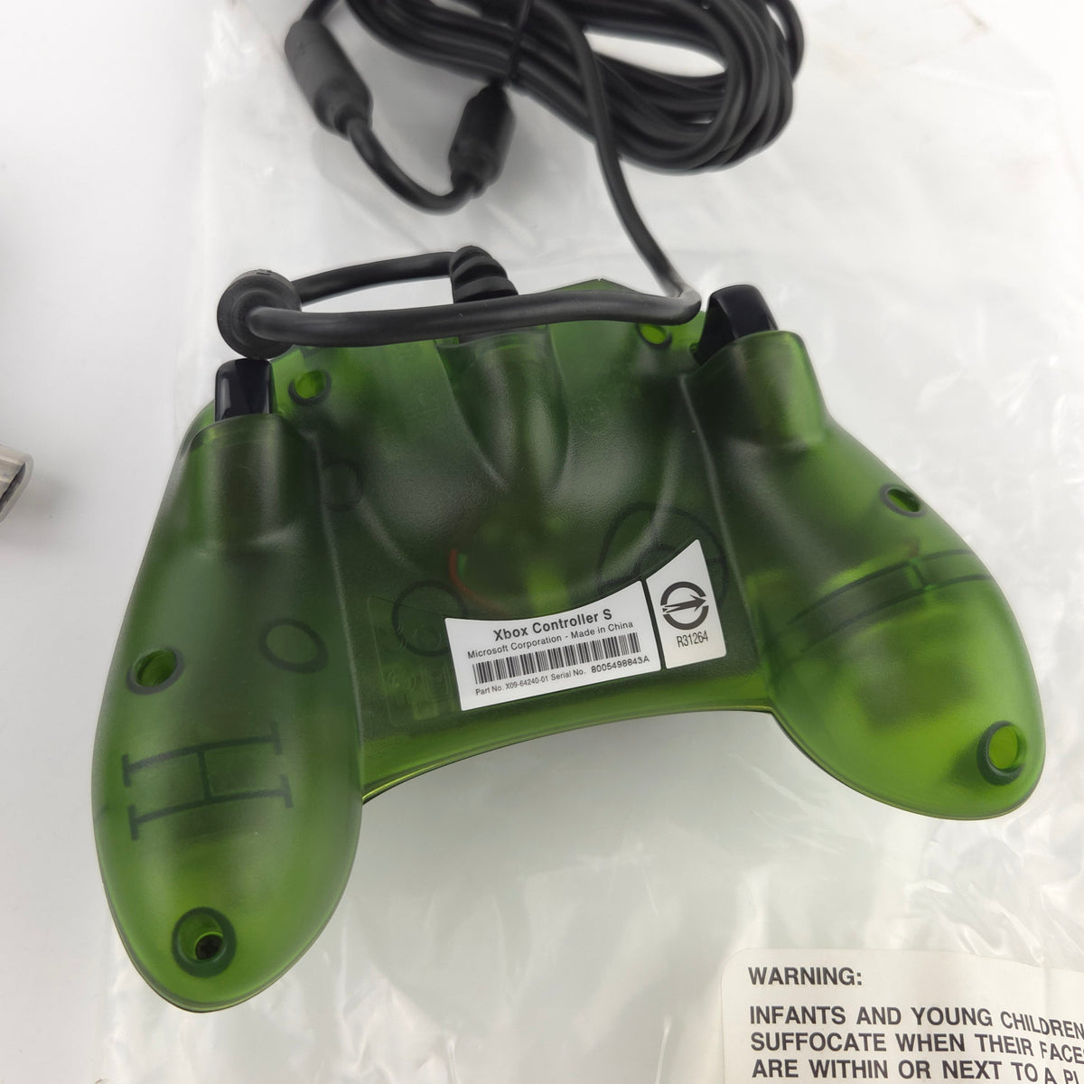 Xbox Konsole Crystal Green Halo Edition OVP PAL