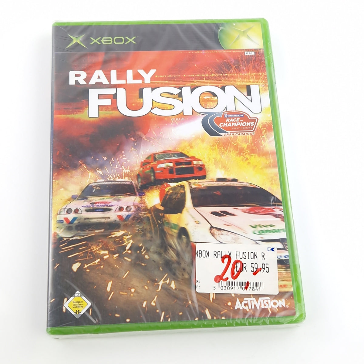 Xbox Classic Spiel – Rally Fusion Neu OVP PAL Autorennen